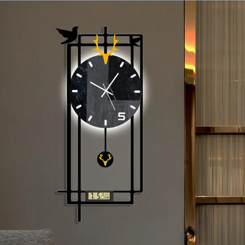 นาฬิกาแขวนผนังดีไซน์สร้างสรรค์ - Interior Design Luxury Living Room บทวิจารณ์และราคา