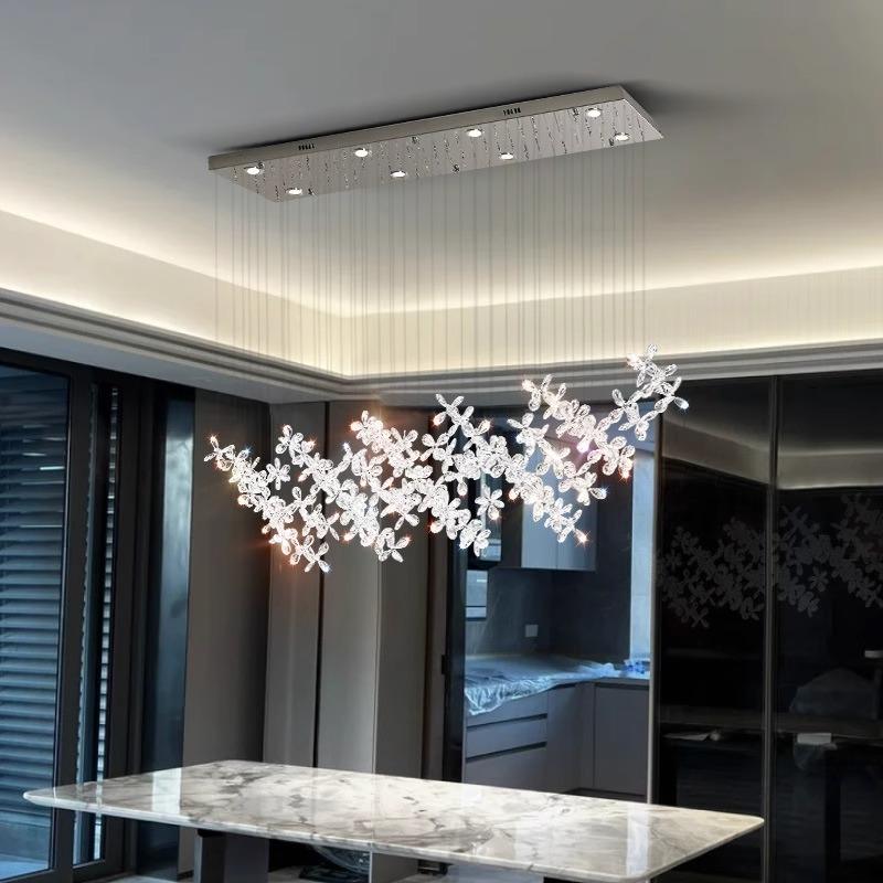 โคมไฟเพดานดีไซน์เนอร์คริสตัลอะ - Interior Design Luxury Living Room บทวิจารณ์และราคา