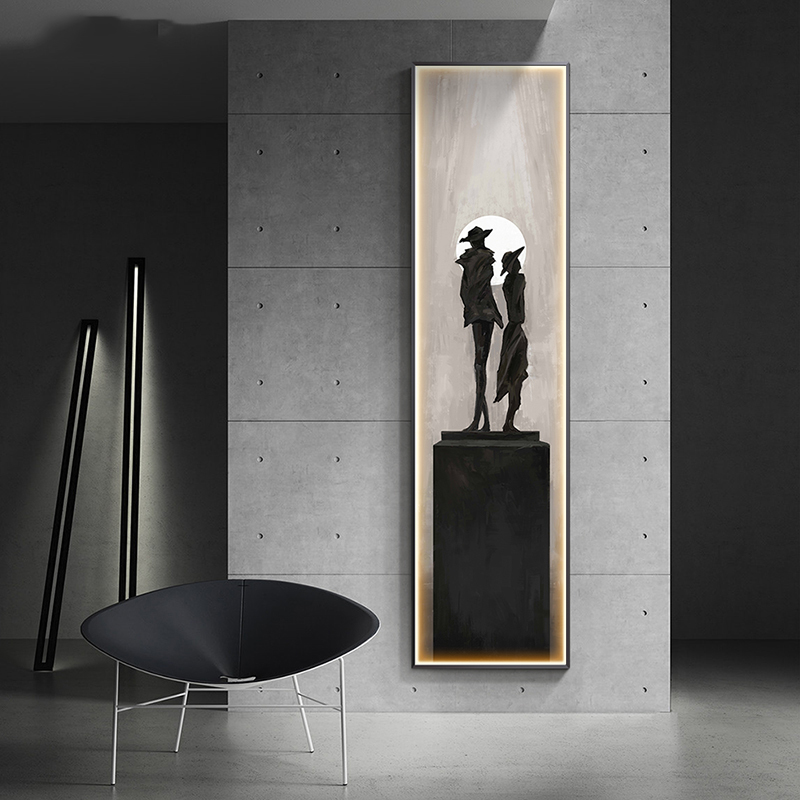 โคมไฟติดผนัง LED แบบนามธรรม รู - Interior Design Kitchen Modern บทวิจารณ์และราคา