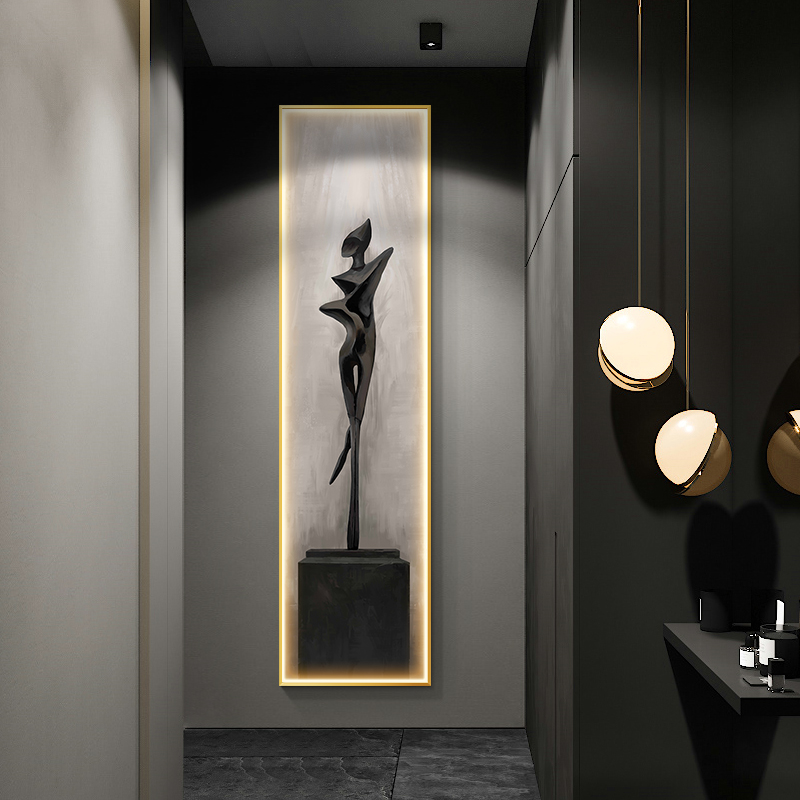 โคมไฟติดผนัง LED แบบนามธรรม รู - Interior Design Kitchen Modern บทวิจารณ์และราคา