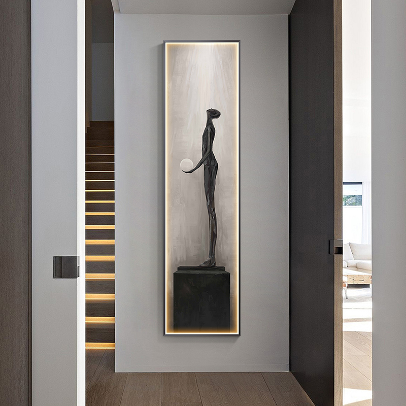 โคมไฟติดผนัง LED แบบนามธรรม รู - Interior Design Kitchen Modern บทวิจารณ์และราคา