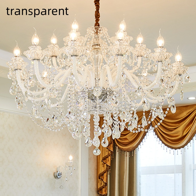 โคมไฟระย้าคริสตัลหรูหราสไตล์ฝร - Interior Design Luxury Living Room บทวิจารณ์และราคา