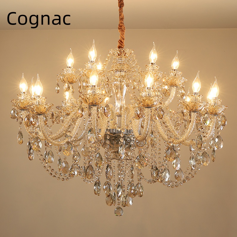 โคมไฟระย้าคริสตัลหรูหราสไตล์ฝร - Interior Design Luxury Living Room บทวิจารณ์และราคา