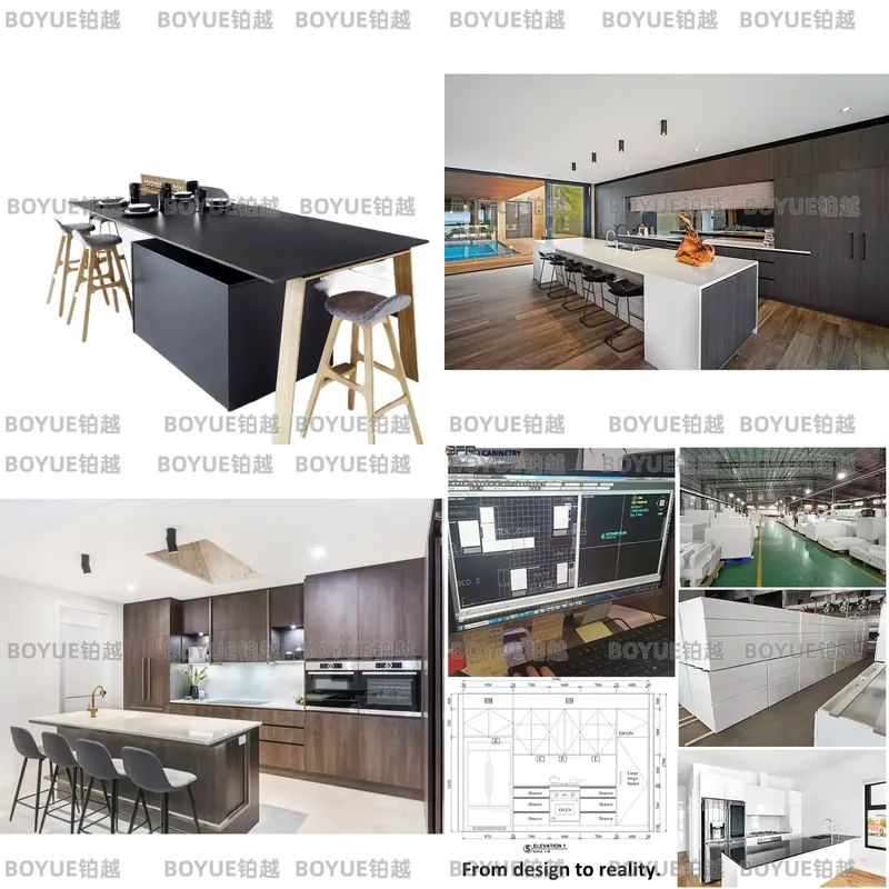ตู้ครัวแบบโมเดิร์นสั่งทำพิเศษ  - Interior Design Kitchen Modern บทวิจารณ์และราคา
